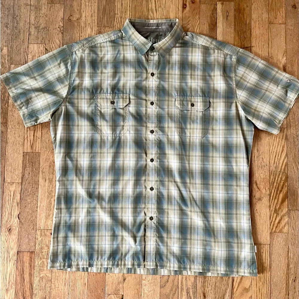 Kuhl button down short sleeve shirt - Picture 1 of 5